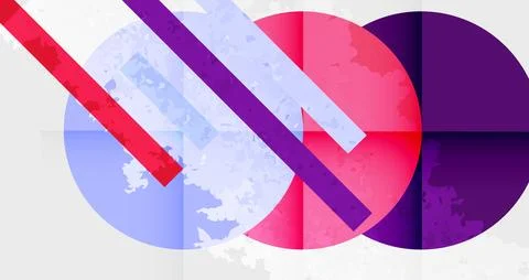 Grainy texture geometric abstract background. Vector Illustration For Wallpaper Stock Illustration