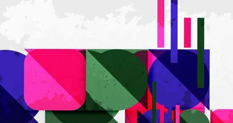 Grainy texture geometric abstract background. Vector Illustration For Wallpaper Stock Illustration