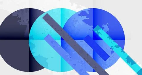 Grainy texture geometric abstract background. Vector Illustration For Wallpaper Stock Illustration