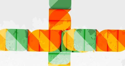 Grainy texture geometric abstract background. Vector Illustration For Wallpaper Illustrazione stock