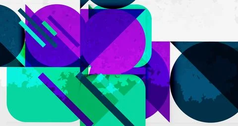 Grainy texture geometric abstract background. Vector Illustration For Wallpaper イラスト素材