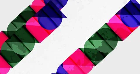 Grainy texture geometric abstract background. Vector Illustration For Wallpaper Stock Illustration