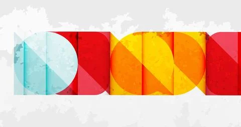 Grainy texture geometric abstract background. Vector Illustration For Wallpaper Stock Illustration