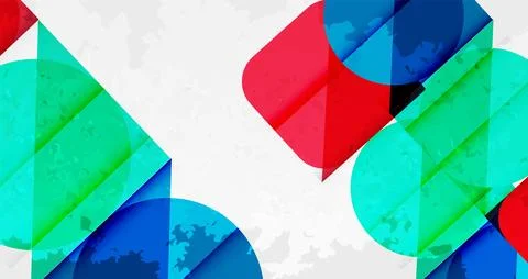 Grainy texture geometric abstract background. Vector Illustration For Wallpaper Stock Illustration