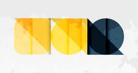 Grainy texture geometric abstract background. Vector Illustration For Wallpaper Illustrazione stock