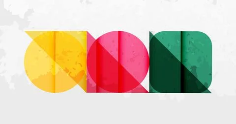 Grainy texture geometric abstract background. Vector Illustration For Wallpaper Stock Illustration