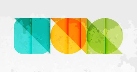 Grainy texture geometric abstract background. Vector Illustration For Wallpaper Stock Illustration