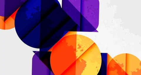 Grainy texture geometric abstract background. Vector Illustration For Wallpaper Stock Illustration