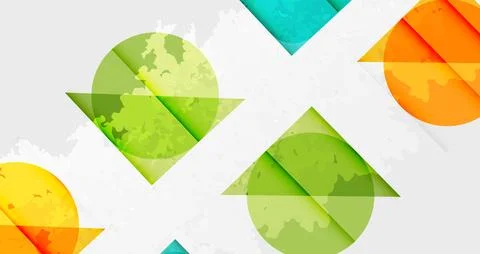 Grainy texture geometric abstract background. Vector Illustration For Wallpaper Stock Illustration
