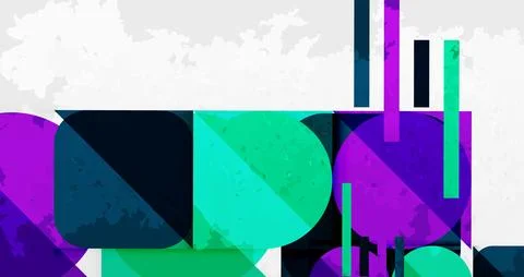 Grainy texture geometric abstract background. Vector Illustration For Wallpaper Stock Illustration