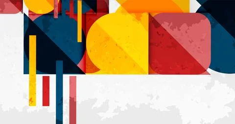 Grainy texture geometric abstract background. Vector Illustration For Wallpaper Illustrazione stock