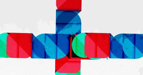 Grainy texture geometric abstract background. Vector Illustration For Wallpaper Stock Illustration