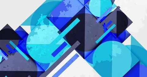 Grainy texture geometric abstract background. Vector Illustration For Wallpaper Stock Illustration