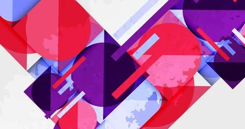 Grainy texture geometric abstract background. Vector Illustration For Wallpaper Stock Illustration