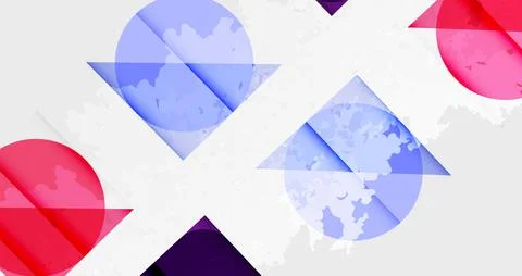 Grainy texture geometric abstract background. Vector Illustration For Wallp.. Stock Illustration