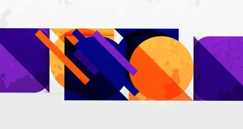 Grainy texture geometric abstract background. Vector Illustration For Wallp.. Stock Illustration