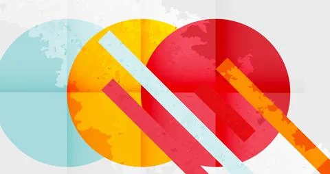 Grainy texture geometric abstract background. Vector Illustration For Wallp.. Stock Illustration
