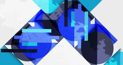 Grainy texture geometric abstract background. Vector Illustration For Wallp.. Stock Illustration