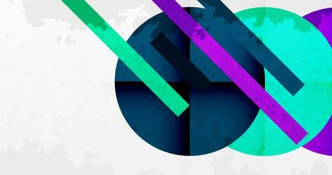 Grainy texture geometric abstract background. Vector Illustration For Wallp.. Stock Illustration