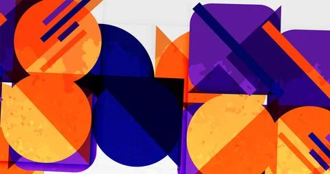 Grainy texture geometric abstract background. Vector Illustration For Wallp.. Illustrazione stock