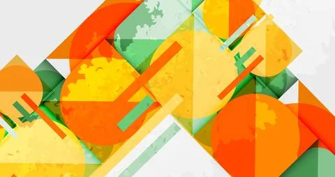 Grainy texture geometric abstract background. Vector Illustration For Wallp.. Stock Illustration