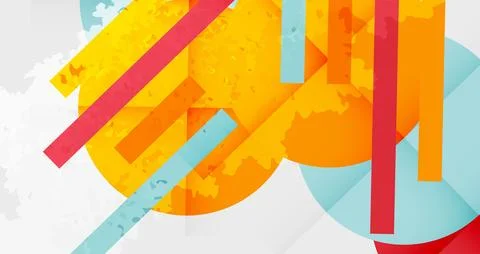 Grainy texture geometric abstract background. Vector Illustration For Wallp.. Stock Illustration
