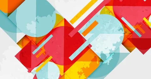Grainy texture geometric abstract background. Vector Illustration For Wallp.. Stock Illustration