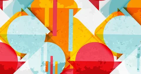Grainy texture geometric abstract background. Vector Illustration For Wallp.. Stock Illustration