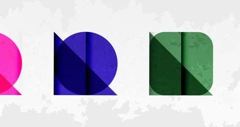 Grainy texture geometric abstract background. Vector Illustration For Wallp.. Stock Illustration