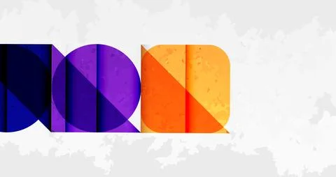 Grainy texture geometric abstract background. Vector Illustration For Wallp.. Stock Illustration