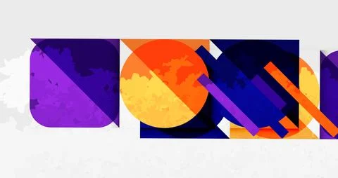 Grainy texture geometric abstract background. Vector Illustration For Wallp.. Stock Illustration
