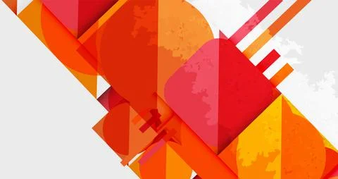 Grainy texture geometric abstract background. Vector Illustration For Wallp.. Stock Illustration