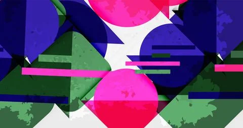 Grainy texture geometric abstract background. Vector Illustration For Wallp.. Stock Illustration