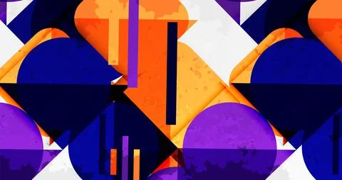 Grainy texture geometric abstract background. Vector Illustration For Wallp.. Stock Illustration