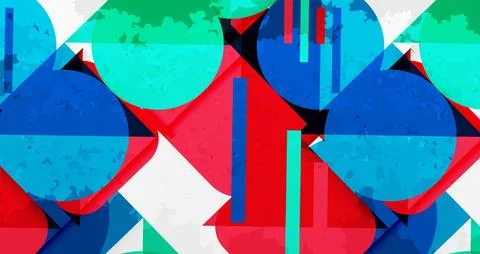 Grainy texture geometric abstract background. Vector Illustration For Wallp.. Stock Illustration