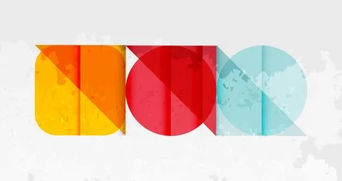 Grainy texture geometric abstract background. Vector Illustration For Wallpaper Stock Illustration