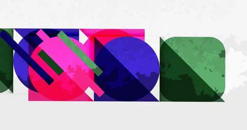 Grainy texture geometric abstract background. Vector Illustration For Wallpaper Stock Illustration