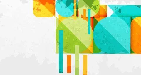 Grainy texture geometric abstract background. Vector Illustration For Wallpaper Stock Illustration
