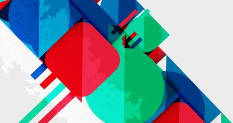 Grainy texture geometric abstract background. Vector Illustration For Wallpaper Stock Illustration