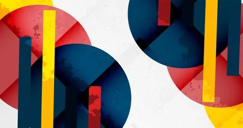 Grainy texture geometric abstract background. Vector Illustration For Wallpaper Stock Illustration