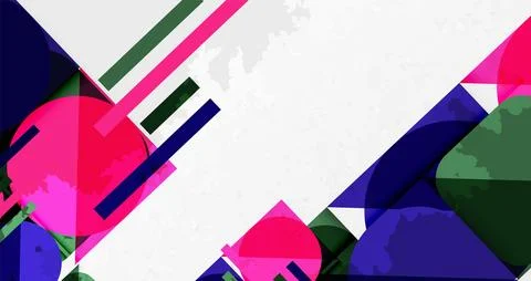 Grainy texture geometric abstract background. Vector Illustration For Wallpaper Stock Illustration