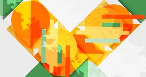 Grainy texture geometric abstract background. Vector Illustration For Wallpaper Stock Illustration