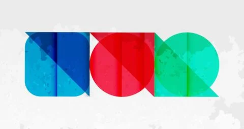 Grainy texture geometric abstract background. Vector Illustration For Wallpaper イラスト素材