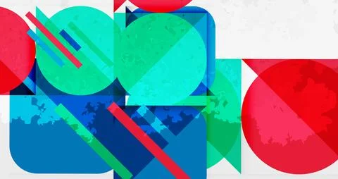 Grainy texture geometric abstract background. Vector Illustration For Wallpaper Stock Illustration