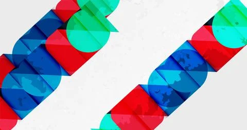 Grainy texture geometric abstract background. Vector Illustration For Wallpaper Stock Illustration
