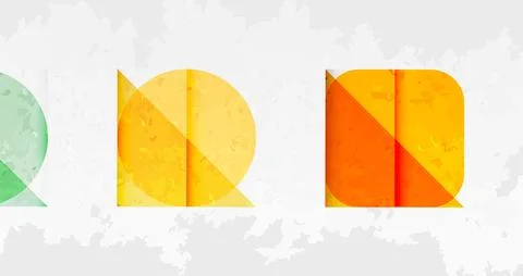 Grainy texture geometric abstract background. Vector Illustration For Wallpaper, 스톡 일러스트
