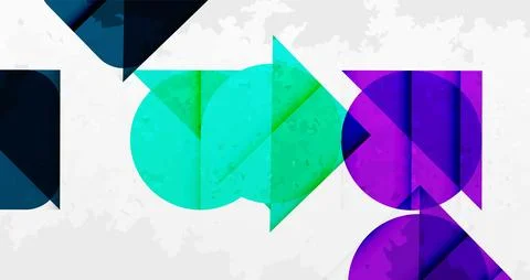 Grainy texture geometric abstract background. Vector Illustration For Wallpaper, イラスト素材