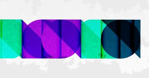 Grainy texture geometric abstract background. Vector Illustration For Wallpaper, 스톡 일러스트