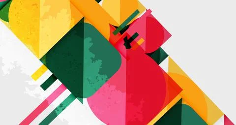 Grainy texture geometric abstract background. Vector Illustration For Wallpaper, イラスト素材