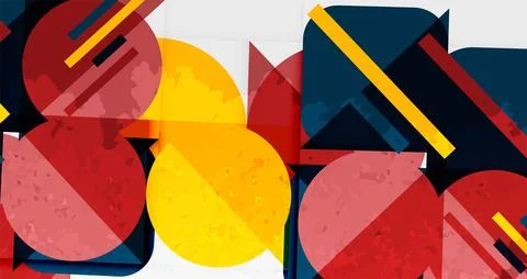 Grainy texture geometric abstract background. Vector Illustration For Wallpaper, イラスト素材